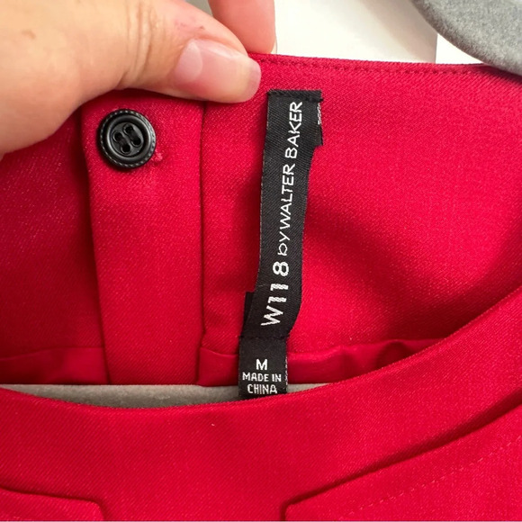 W118 By Walter Baker red Hollie Dress| size M - Picture 4 of 4